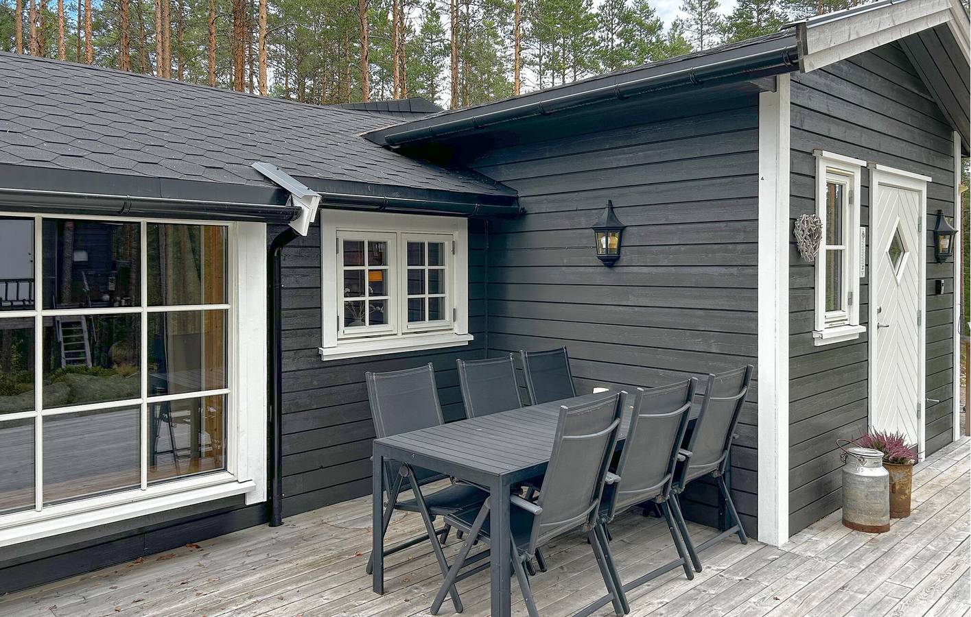 Vakantiehuis voor 7 personen met tuin in Grue