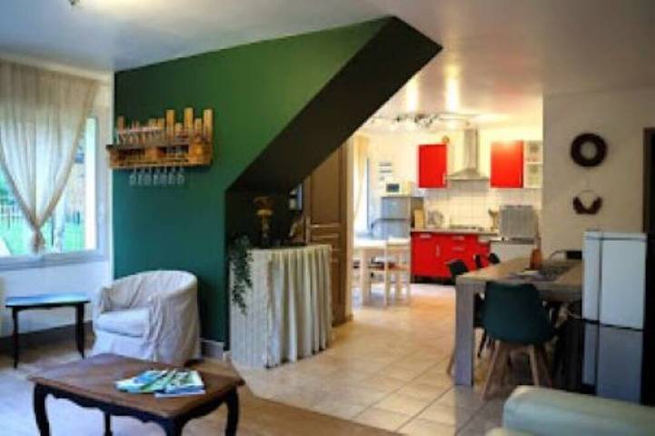 Gîte pour 6 personnes, avec Terrasse à Saint-Martin-Choquel
