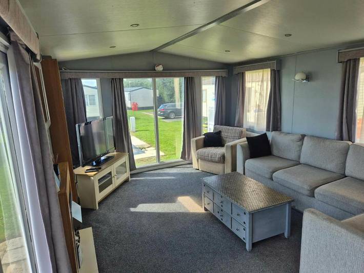 Camping for 6 people, with Terrace and Garden as well as Pool and View in California (Great Yarmouth)