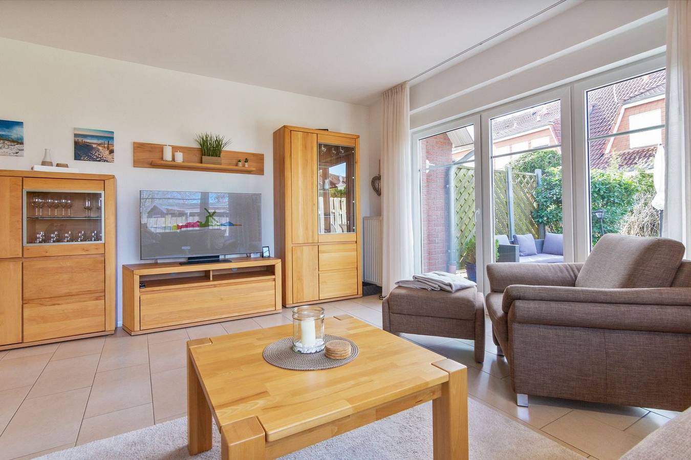 Gemütliches Reihenhaus Inselrosen in ruhiger Lage in Westeraccumersiel, Dornum