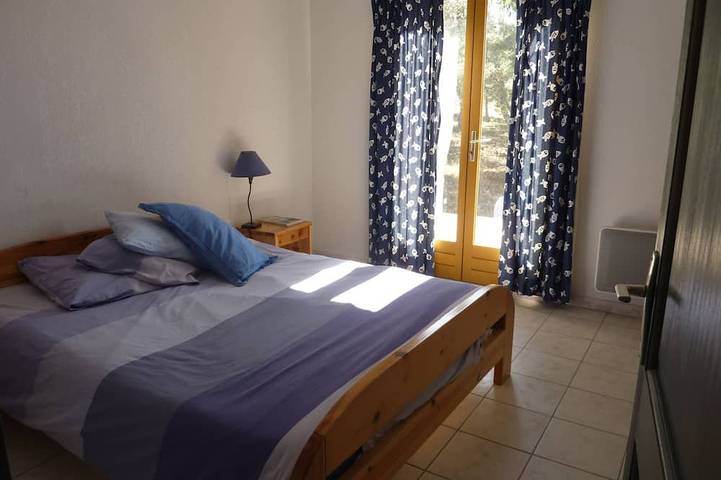 Maison de vacances individuelle dans jardin méditerranéen 1200m2 in Leucate, Côte méditerranéenne (France)
