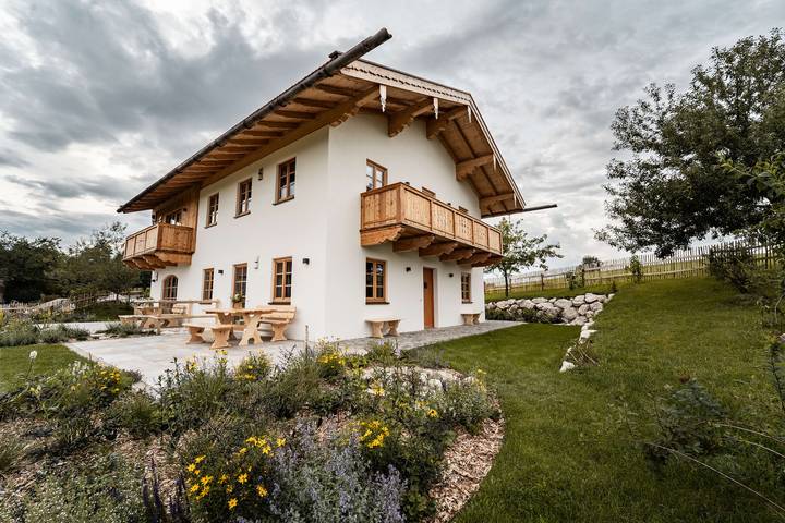 Ganze Ferienwohnung, Heimelei - Ferienwohnung "Liesl" - Handicapfreundliche Ferienwohnung im Erdgeschoss in Surberg, Chiemsee