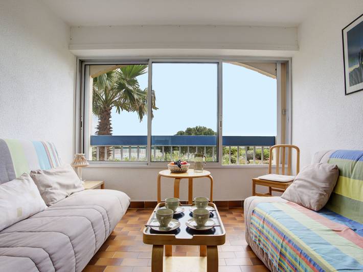 Ferienwohnung für 4 Personen, mit Balkon in Port Leucate - 2