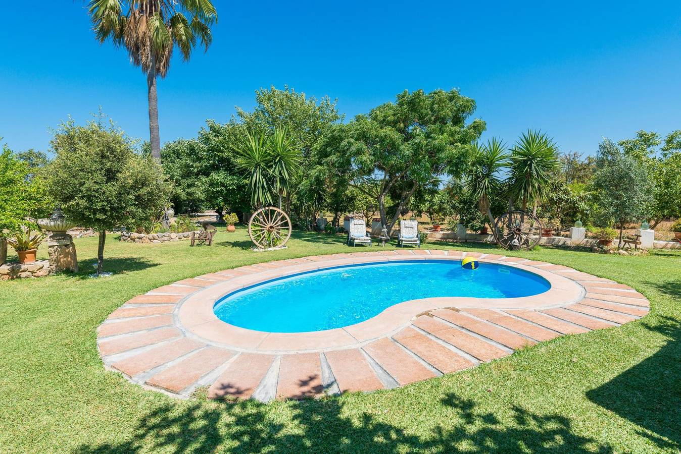 Finca Can Diego - Ferienhaus mit privaten Pool in Inca. Wifi gratis in Inca, Mallorca Inselmitte