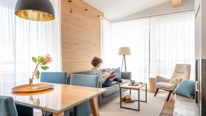 Hütte für 4 Personen, mit Sauna und Balkon in Gaschurn