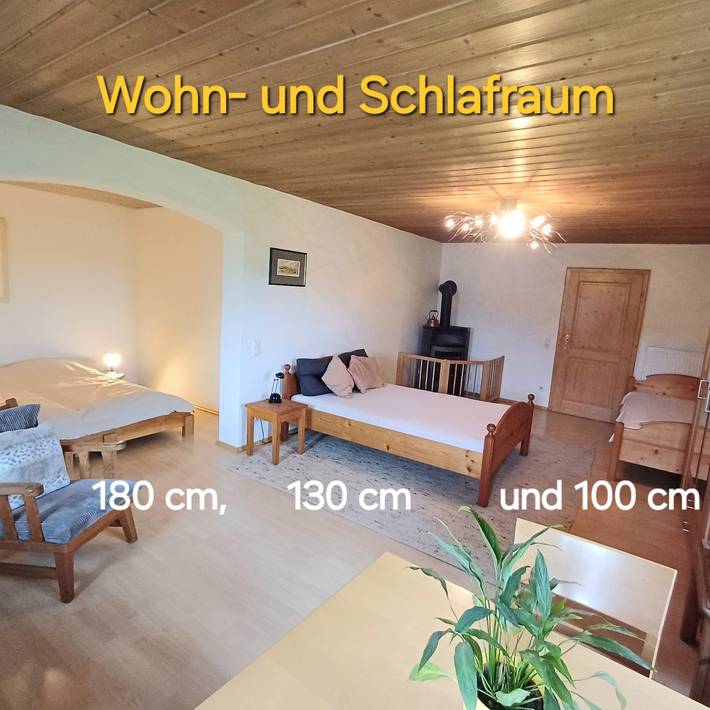 Ganze Ferienwohnung, Ferienwohnung Friedrich Johanna - Ferienwohnung 65qm für max. 4 Personen in Breitbrunn am Chiemsee, Chiemsee