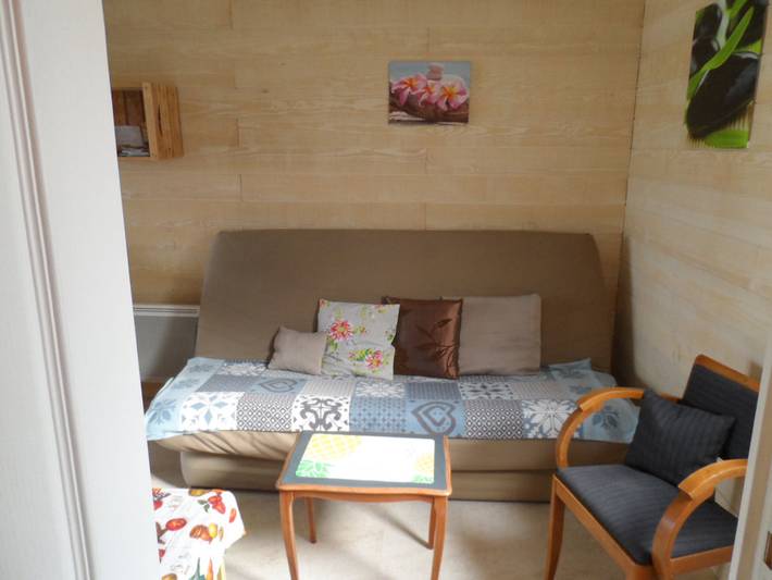 Gîte pour 4 personnes, avec balcon et jardin