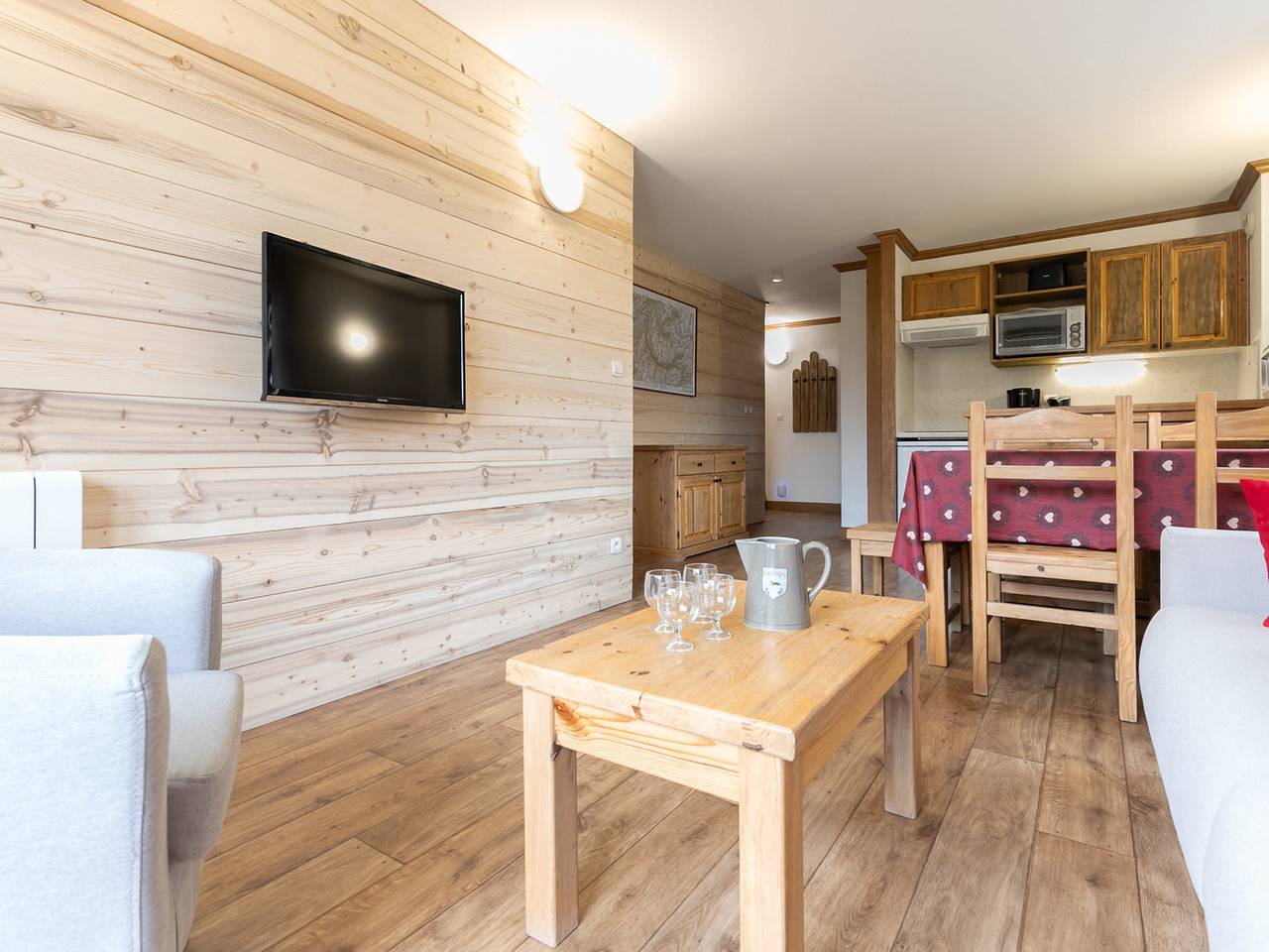 Apartamento entero, Amplio apartamento para 6 personas en Aussois con Wifi in Aussois, Región de Saint-Jean-de-Maurienne