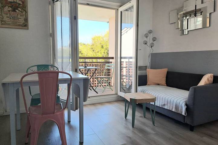 Appartement de vacances pour 4 personnes, avec balcon, animaux acceptés à Saint-Nazaire