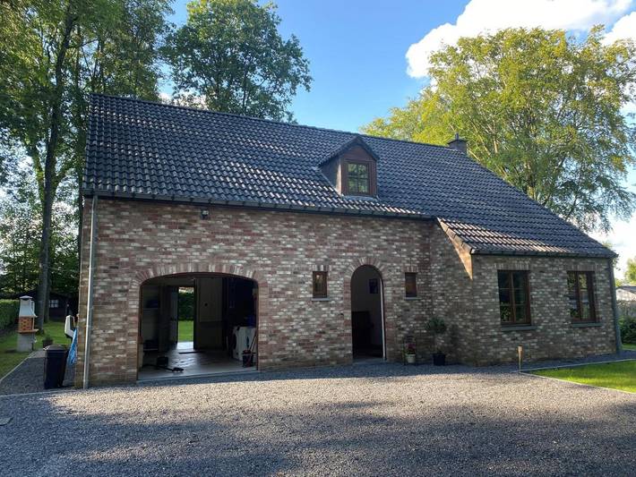 Ferienhaus für 7 Personen, mit Garten, mit Haustier