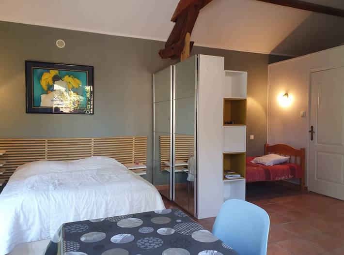 Studio pour 3 personnes, avec terrasse ainsi que jardin et piscine dans les Landes - 3