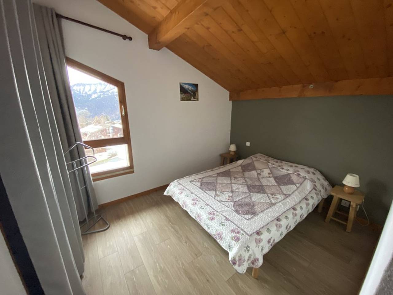 Entire apartment, Duplex for 8 people, 200m from slopes, with garage in Crest-Voland, Albertville region