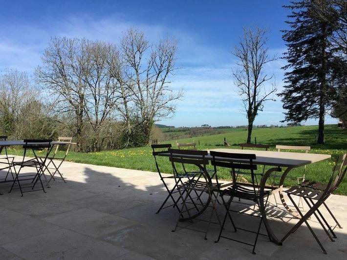 Maison de vacances pour 3 personnes, avec jardin et piscine