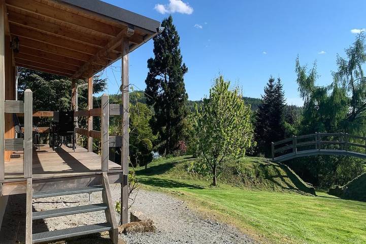Ferienhaus für 4 Personen, mit Pool und Garten in Sächsische Schweiz