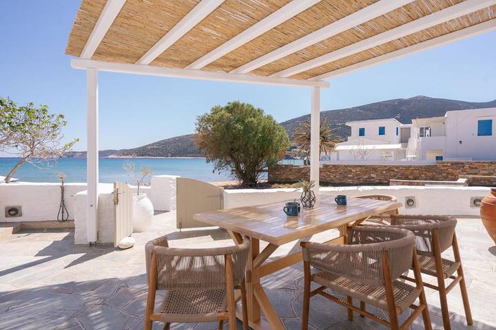 Gîte pour 4 personnes, avec vue et jardin dans Platis Gialos Sifnos - 3
