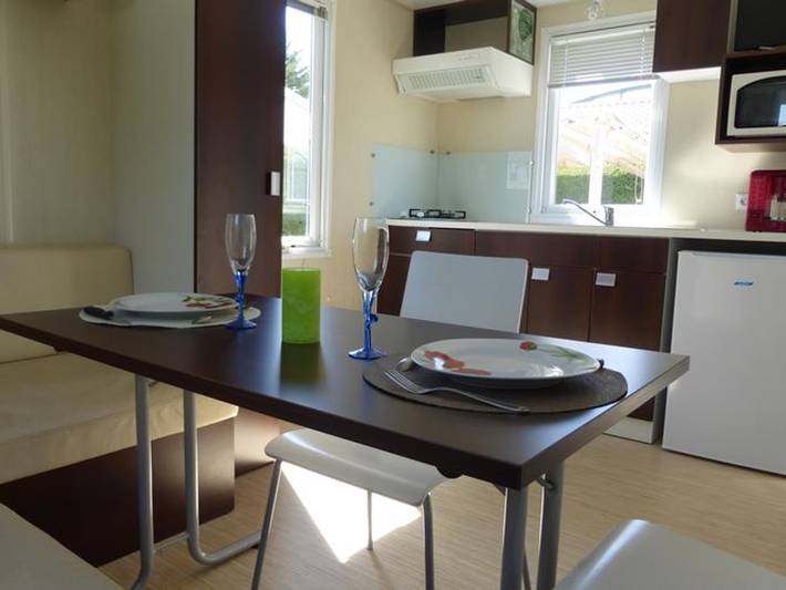 Mobil home pour 3 personnes, avec terrasse dans Plage Du Pont D Yeu Notre Dame De Monts - 2