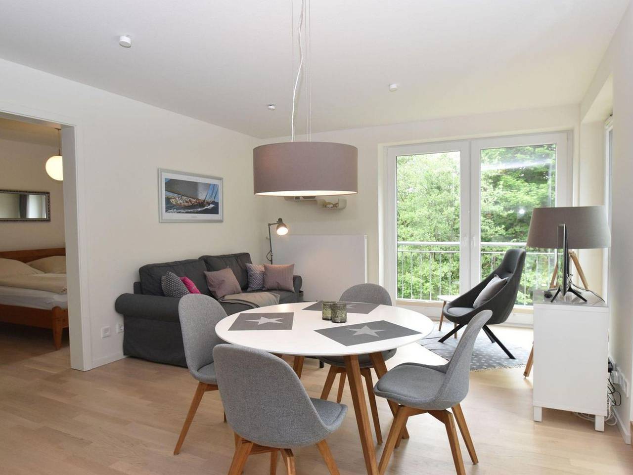 Ganze Ferienwohnung, - Smucke Utkiek - Smucke Utkiek - möbliertes Wohnen ab 4 Wochen Aufenthaltsdauer in Glücksburg, Flensburger Förde