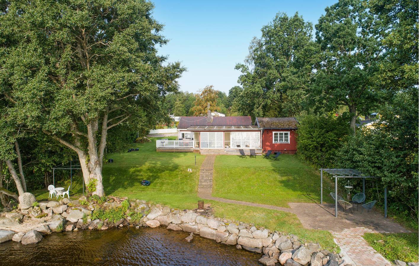 Hus för 6 Personer med sjöutsikt in Tvärreds distrikt, Västergötland