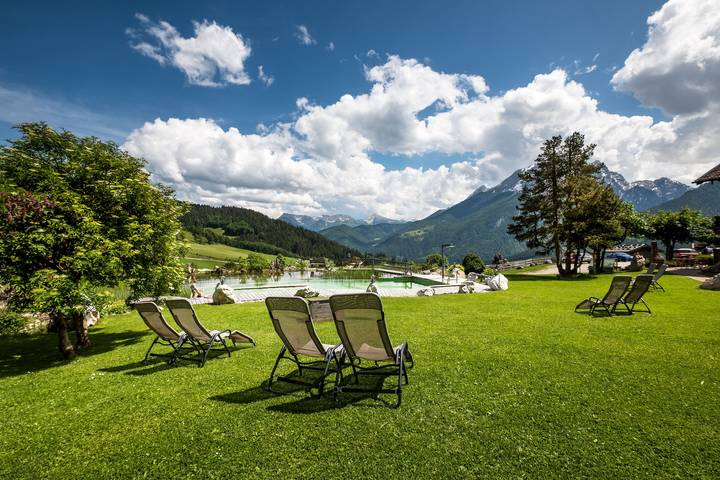 Ferienhaus für 6 Personen, mit Sauna und Garten im Berchtesgadener Land