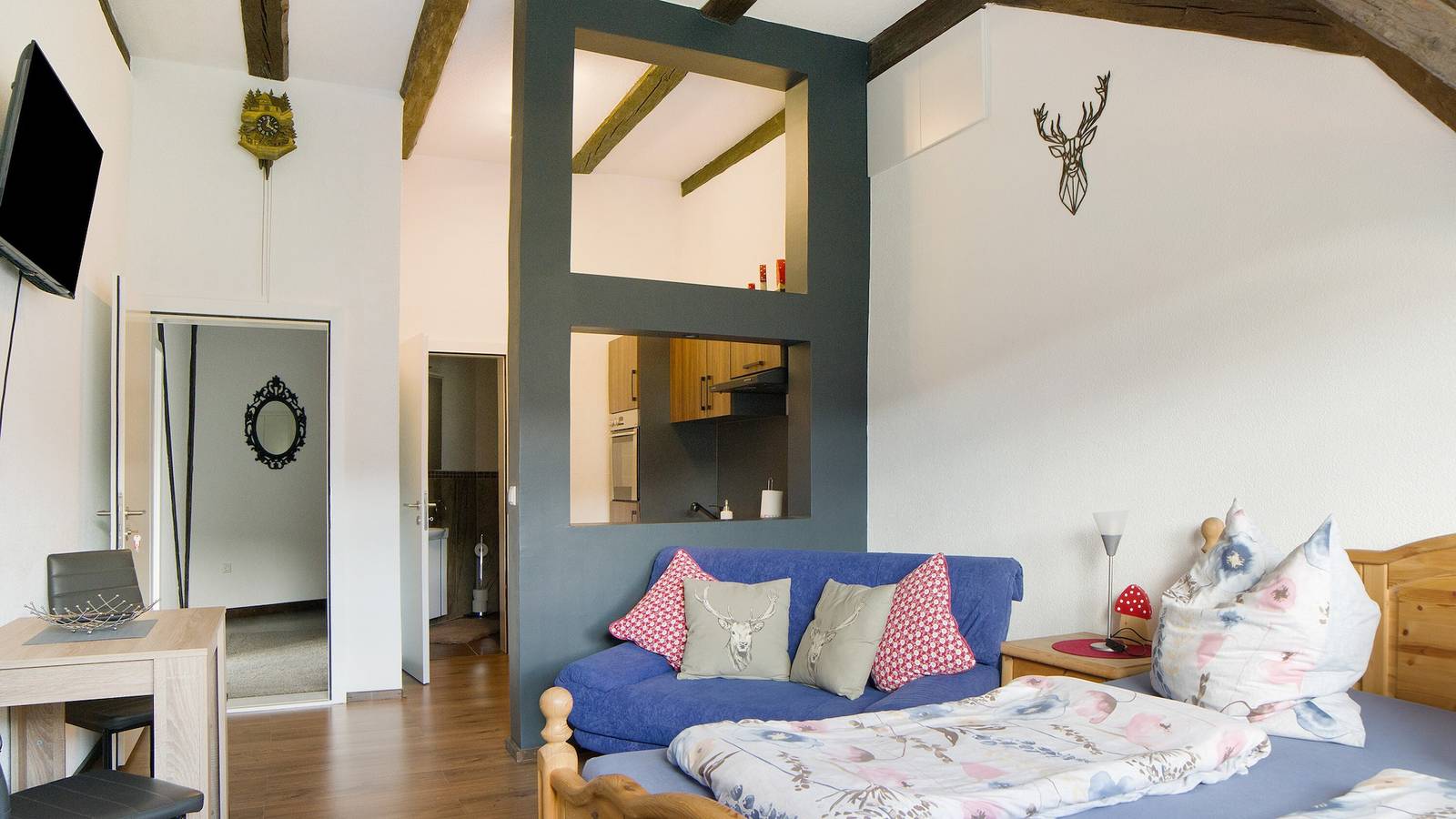 Ganze Wohnung, Ferienwohnung 3" mit Gemeinschaftsgarten und Wlan in Vöhrenbach, Mittlerer Schwarzwald