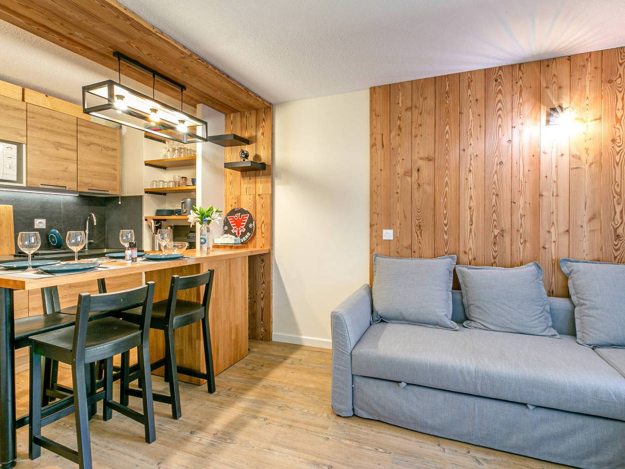 Geheel appartement, Cozy apartment with Wifi, near slopes and bus stop in Val-d'Isère, Massif de la Vanoise