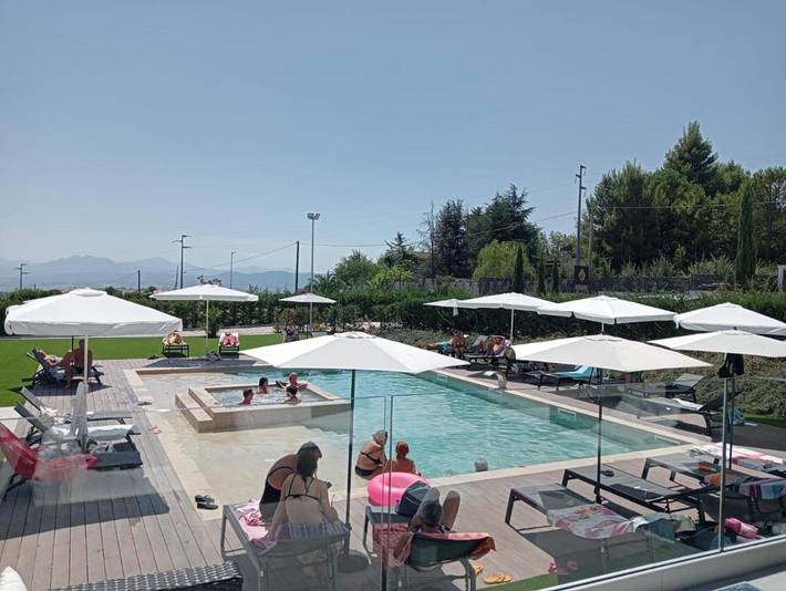 Casa vacanza per 2 persone, con panorama e piscina nonché sauna e giardino in Pietrelcina