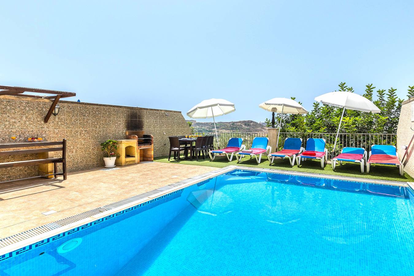 Chalet para 8 personas con piscina in Xaghra, Gozo