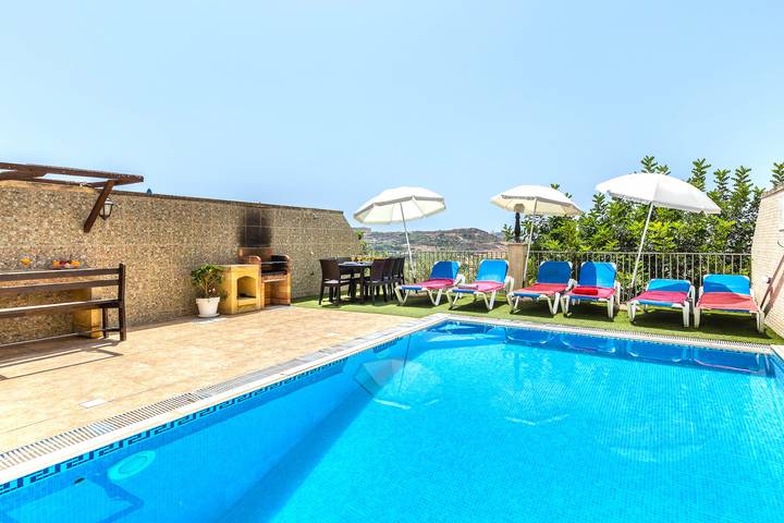 Ferienhaus für 8 Personen, mit Meerblick und Balkon sowie Terrasse und Garten in Gozo - 4