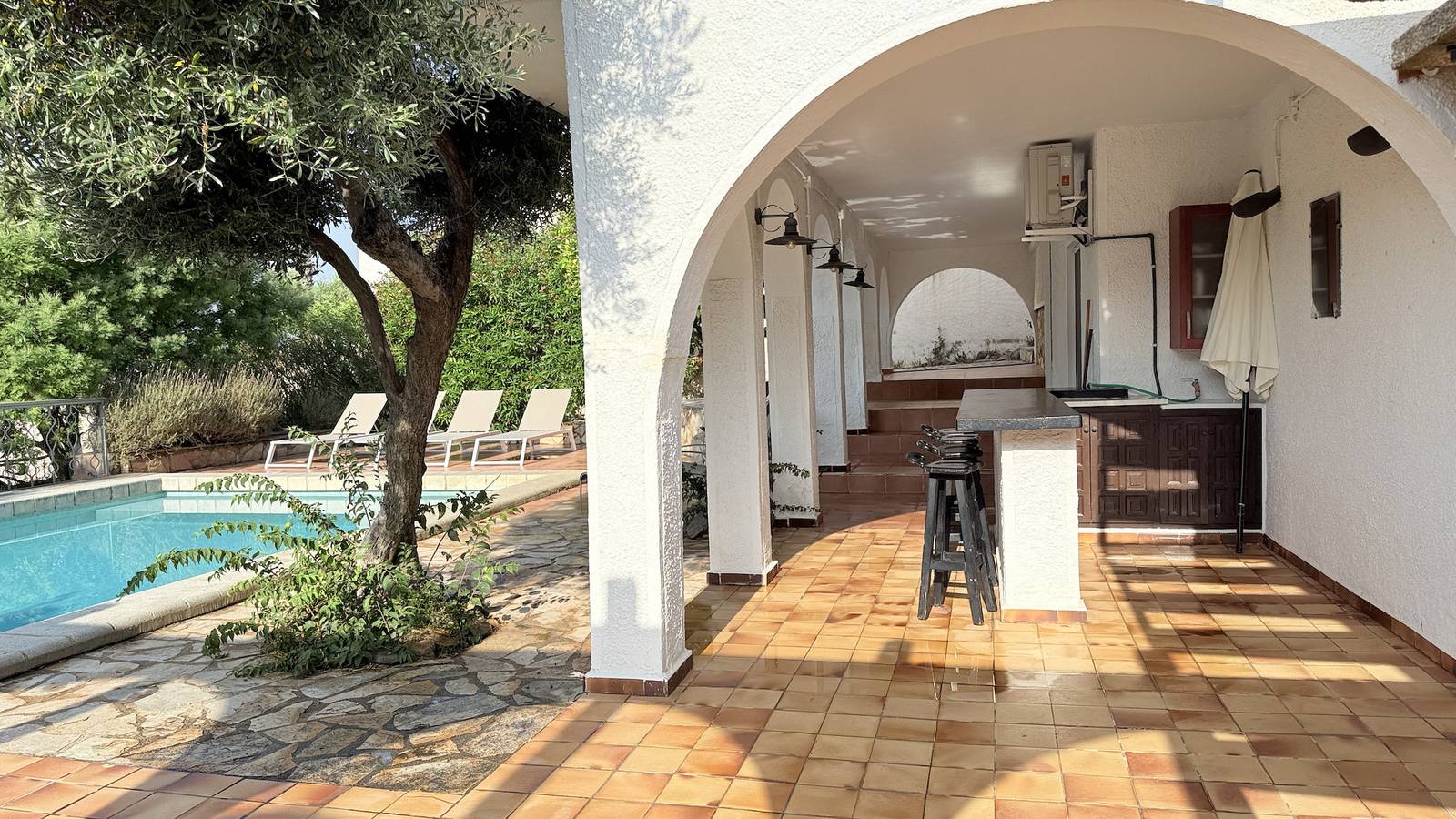 Chalet para 7 personas con terraza in El Mas Fumats, Roses