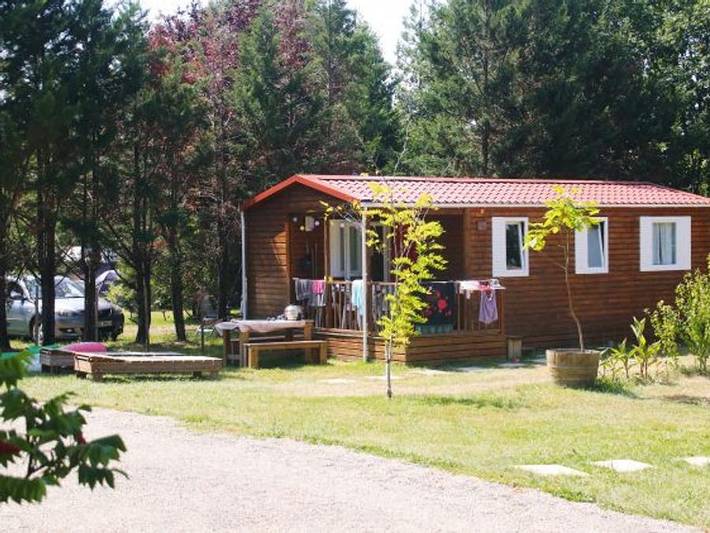 Mobil home pour 6 personnes, avec bassin pour enfant et sauna à Dévillac - 2