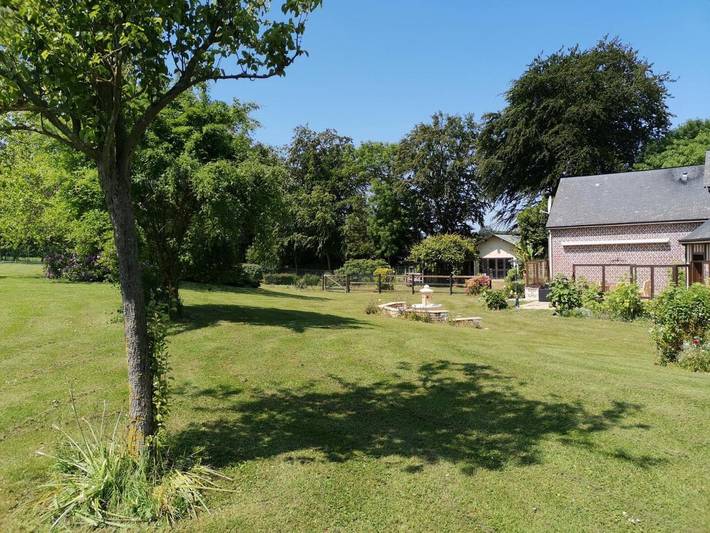 Gîte pour 2 personnes, avec terrasse ainsi que jardin et vue à Sainte-Marie-au-Bosc - 3