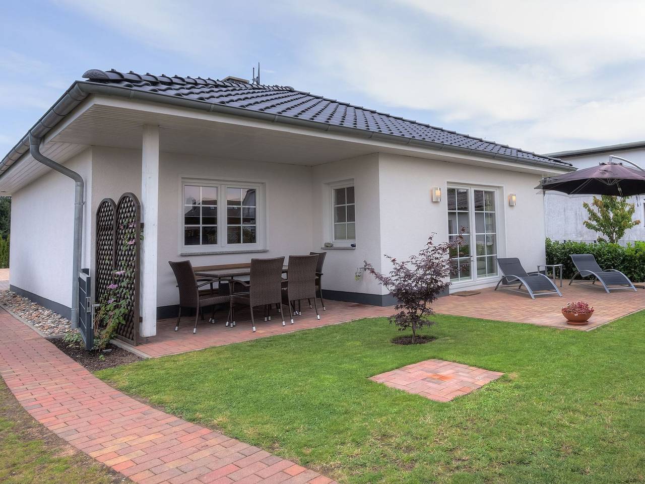 Karlshagen, Ferienhaus am Deich in Karlshagen, Usedomer Norden