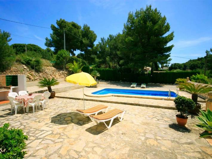 Casa rural para 6 personas, con piscina además de terraza y vistas, Se admiten mascotas en Jávea - 4