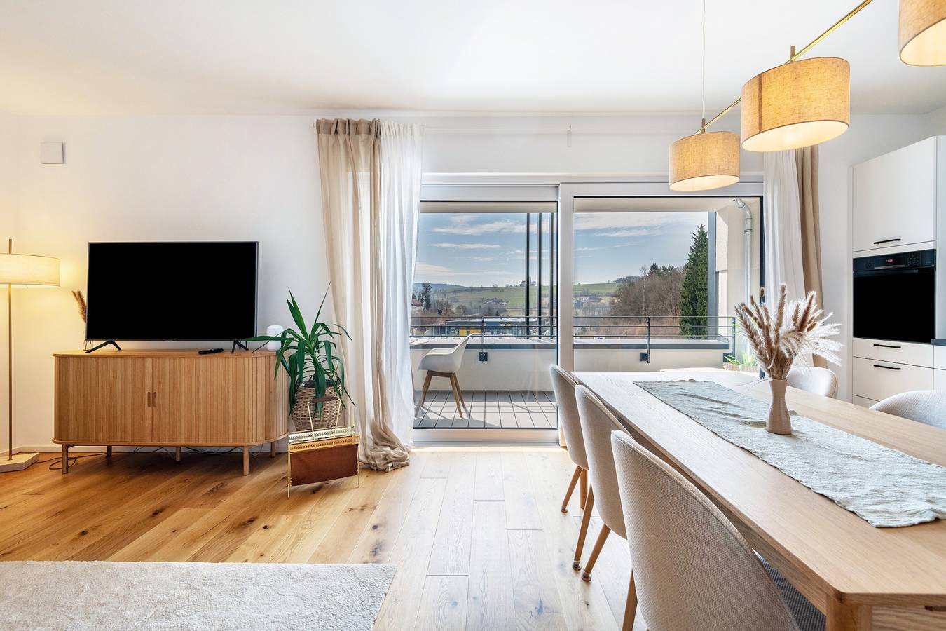Ganze Wohnung, Apartment 'Bei Stefanie' mit Bergblick, Balkon und Wlan in Bad Kötzting, Ostbayern