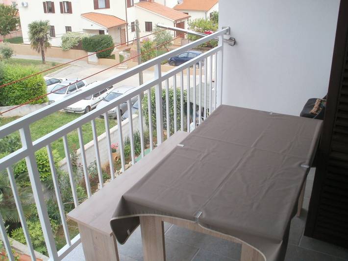 Apartament wakacyjny dla 5 osób, z Balkon/ taras w Fazana
