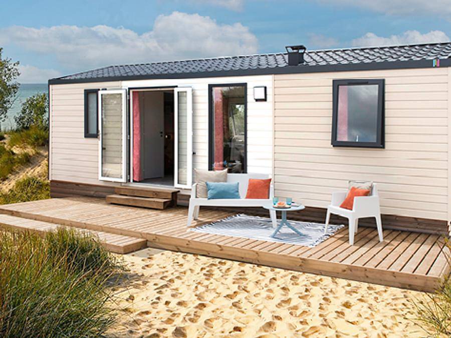 Camping Le Heron - Mobilheim 4 personen - Premium Garden 2 Zi. klimatisiert in Dolus-d'Oléron, Côte de Beauté