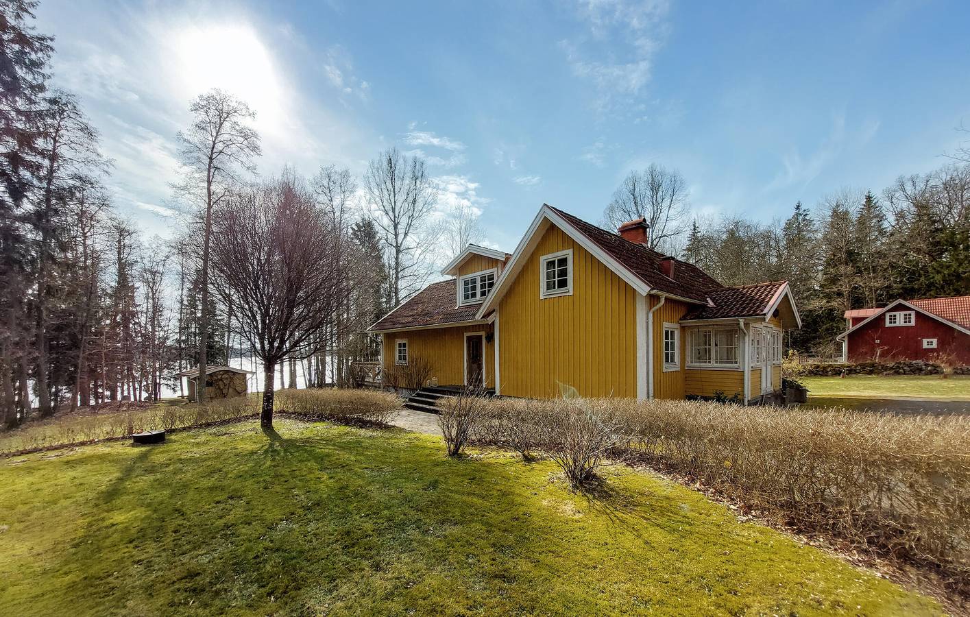 Ferienhaus für 8 Personen mit Terrasse in Kronoberg