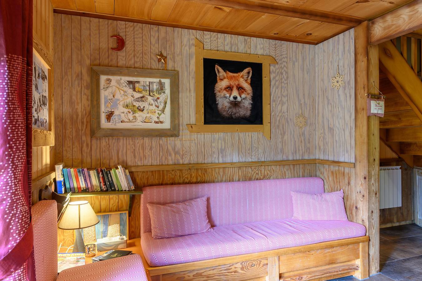 Chalet "Myrtilles" avec vue sur les montagnes, terrasse privée et Wi-Fi in Saint-Maurice-sur-Moselle, Région d'Épinal