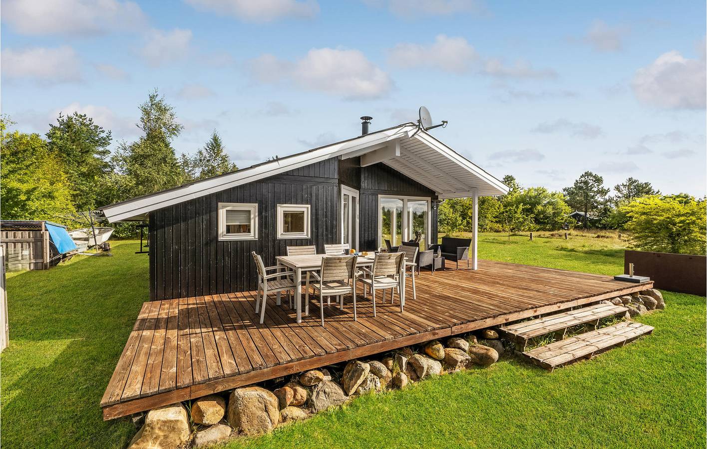Vakantiehuis voor 6 personen met terras in Strandet, Limfjord in West-Jutland