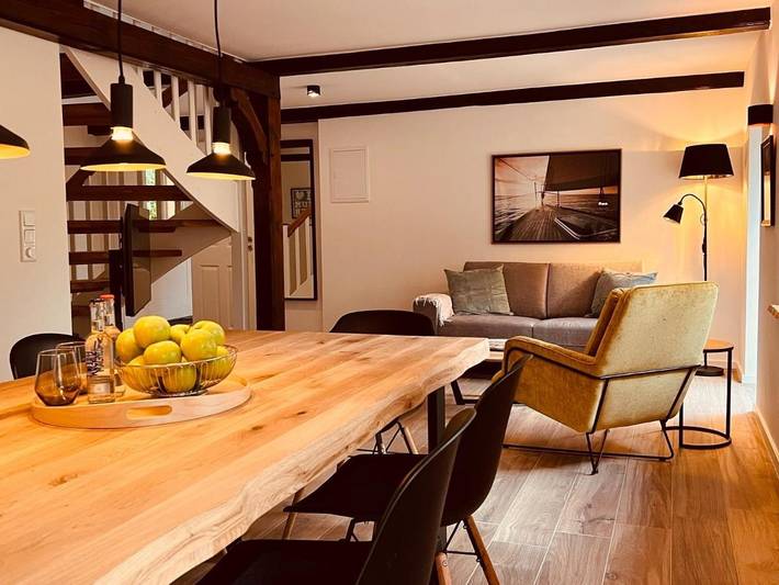 Ferienwohnung für 2 Personen, mit Terrasse und Garten sowie Sauna in Grödersby - 4