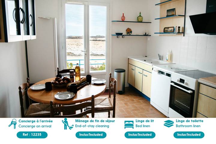 Ferienhaus mit Meerblick für 8 Personen, mit Terrasse und Garten in der Bretagne - 3