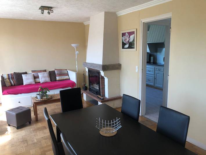 Gîte pour 6 personnes, avec jardin et balcon à Équemauville - 2