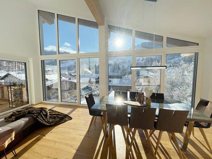 Ferienwohnung für 4 Personen, mit Balkon und Terrasse sowie Garten und Pool in Ski Amadé - 3
