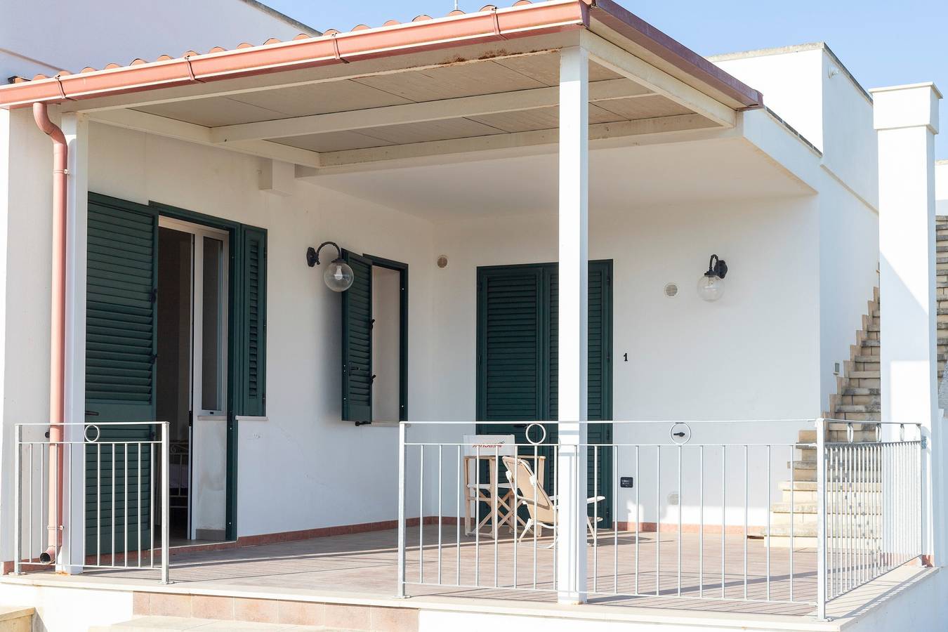 Apartamento inteiro, Apartamento 'Muma 4' com terraço partilhado, acesso Wi-Fi e ar condicionado in Otranto, Otranto region