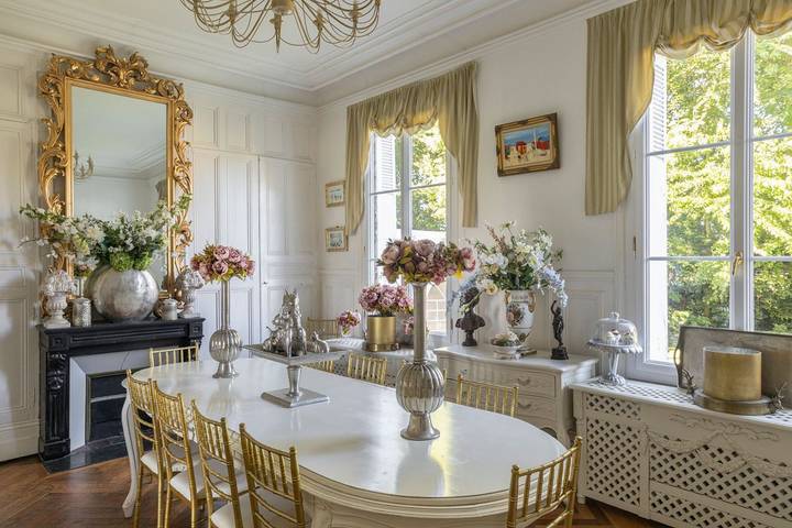 Château pour 33 personnes, avec terrasse ainsi que jacuzzi et jardin, animaux acceptés en Normandie - 4