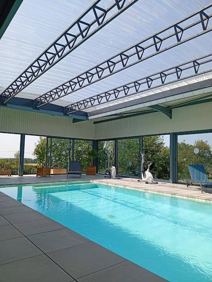 Maison d’hôte pour 2 personnes, avec Terrasse et Piscine