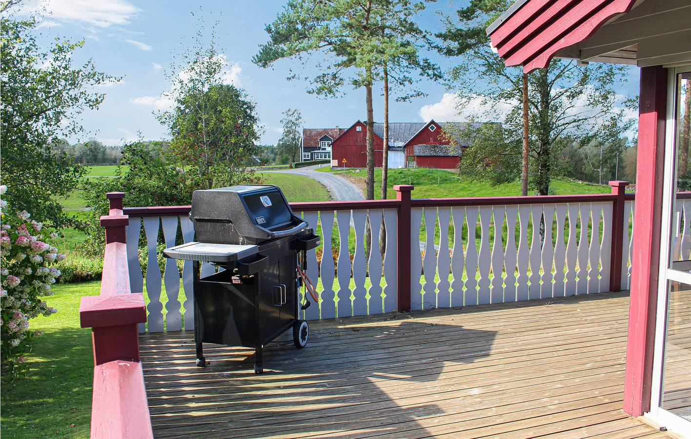 Ferienhaus für 7 Personen mit Garten in Marks Kommun, Västergötland