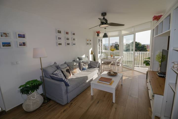 Ferienwohnung für 4 Personen, mit Balkon und Garten sowie Meerblick in Benalmádena - 3