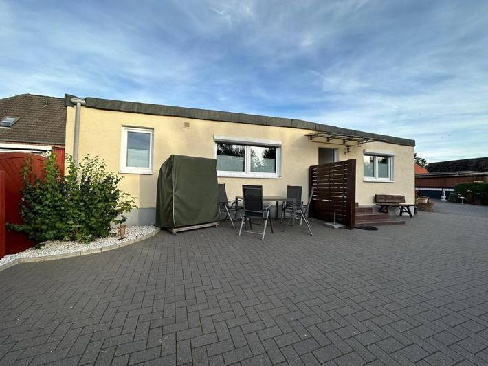 Ferienwohnung für 4 Personen, mit Terrasse und Garten in Mildstedt