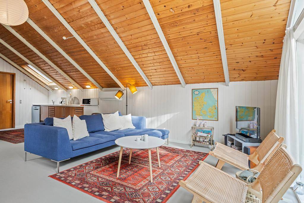 Ferienhaus mit Retrocharme mit Kamin in Houstrup - 1 Hund in Nørre Nebel, Varde